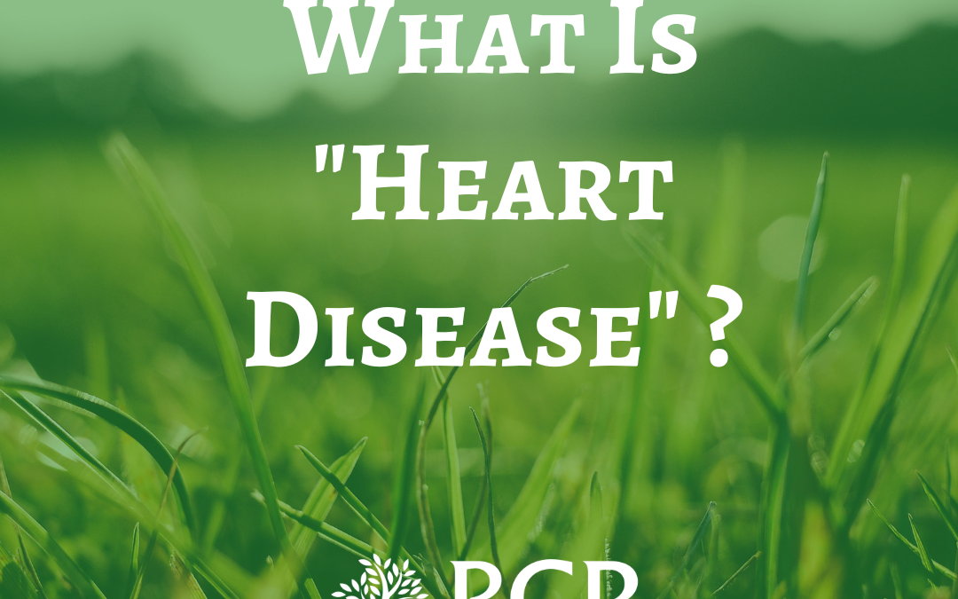 What Is "Heart Disease" — Really?!?…
