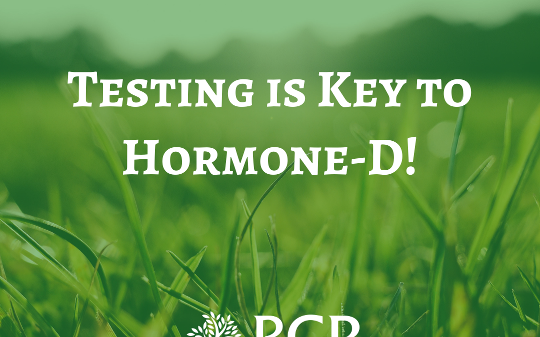 Testing is Key to Hormone-D!