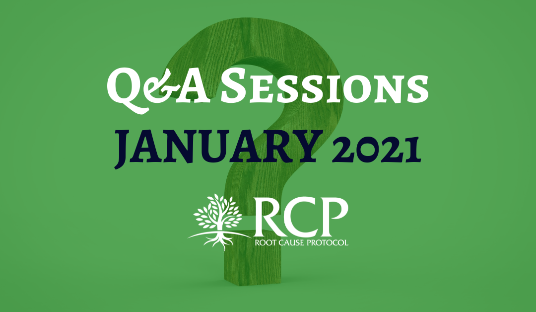 Live Q&A sessions on in January