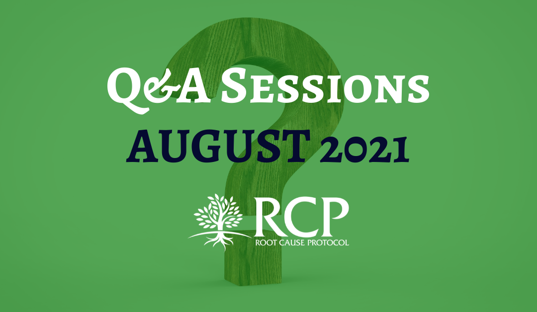 Live Q&A sessions on in August