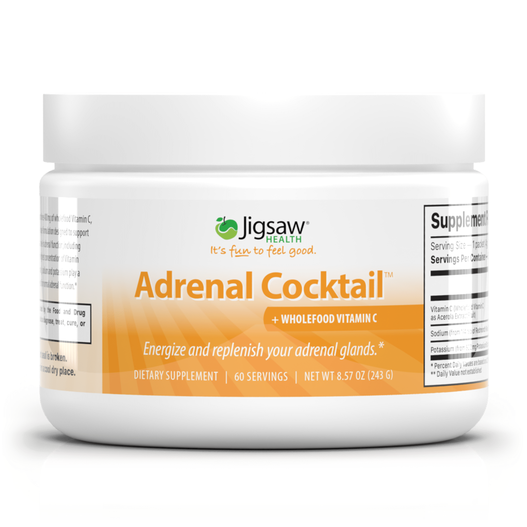 Jigsaw Health Adrenal Cocktail Jar