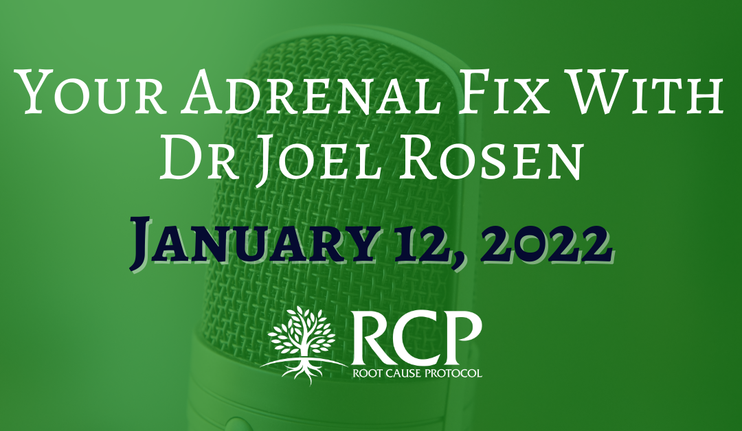 Your Adrenal Fix With Dr Joel Rosen | How to Get to The Main Cause of having no Energy Part 2 with Morley Robbins | January 12, 2022