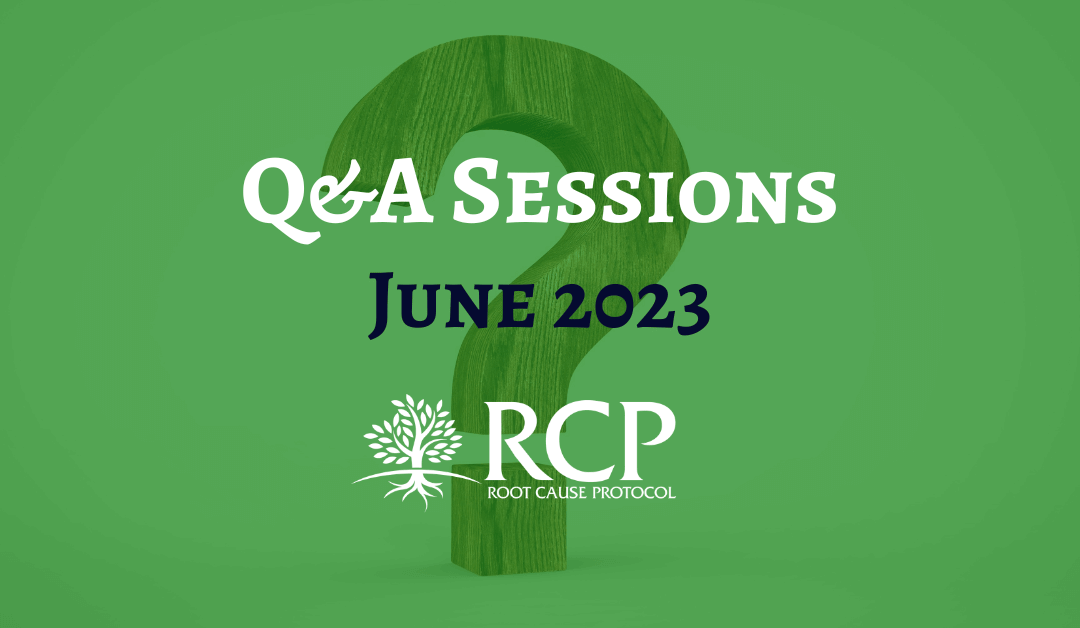 Live Q&A sessions on in June 2023