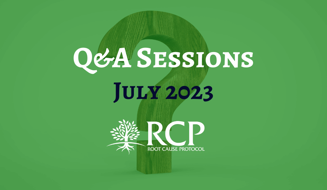 Live Q&A sessions on in July 2023