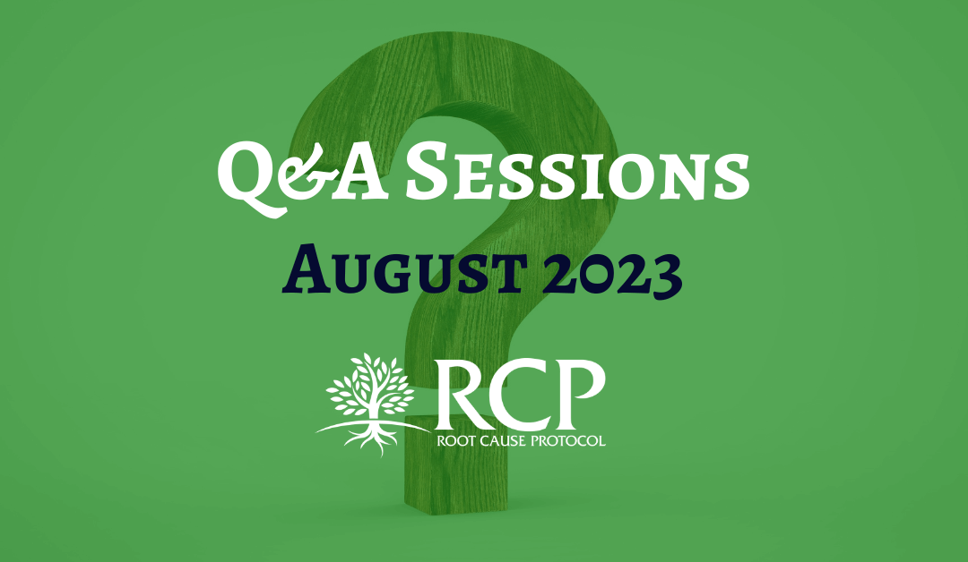 Live Q&A sessions on in August 2023