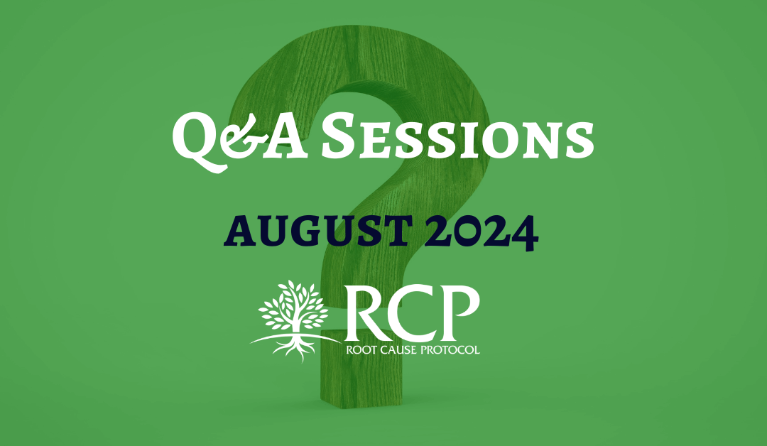 Live Q&A sessions on in August 2024