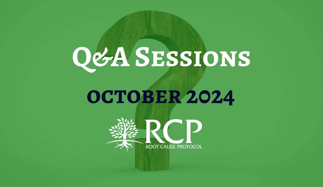 Live Q&A sessions on in October 2024